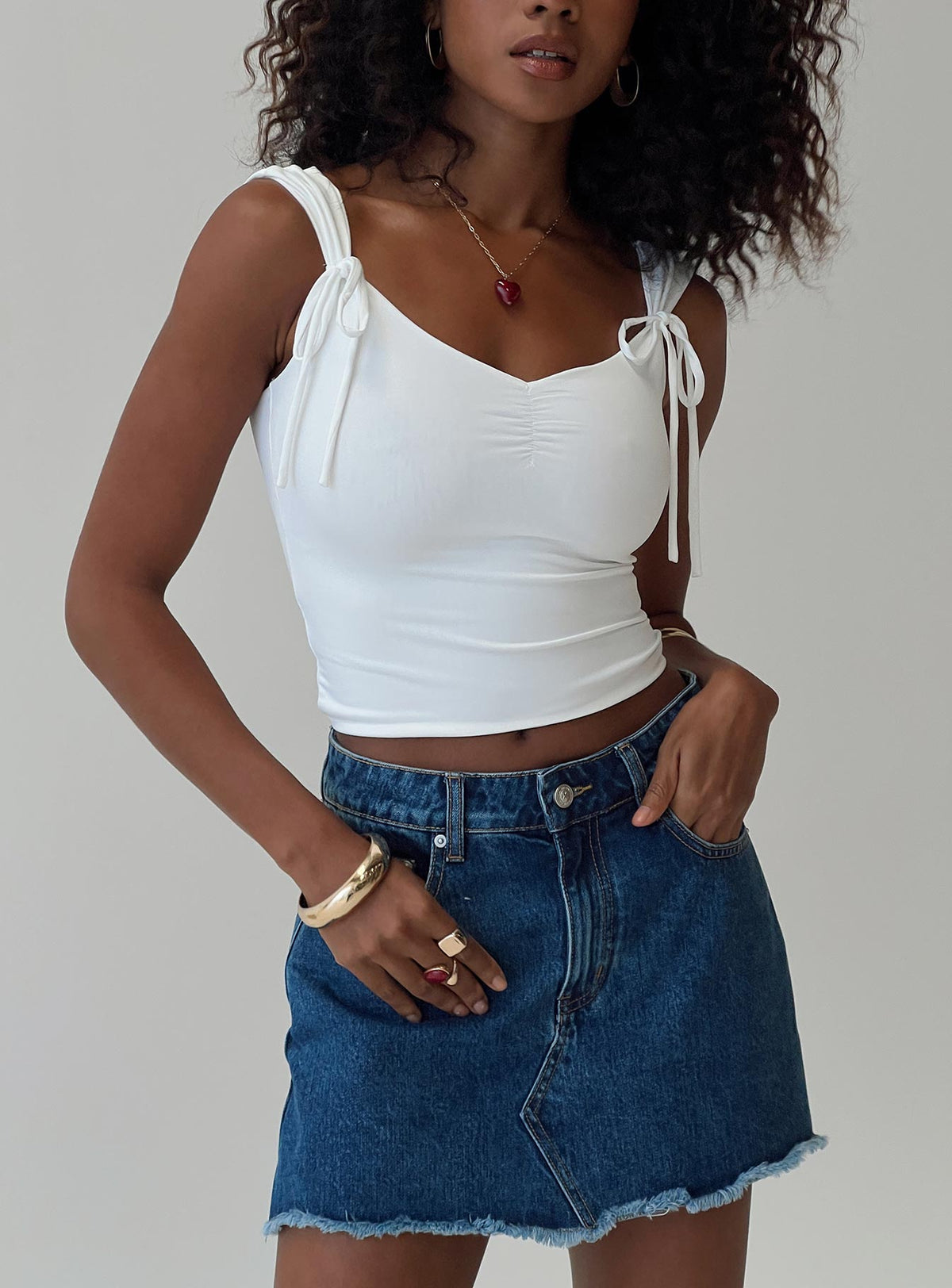 Koltone Bow Top White
