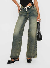 Mellowed Out Slouchy Jeans Antique Wash