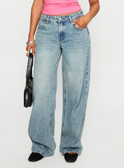 Edge Of Town Jeans Vintage Blue