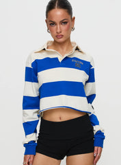 UCSD Rugby Polo Navy / White