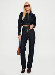 Stallion Straight Leg Jeans Indigo