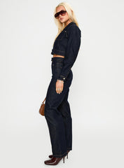 Stallion Straight Leg Jeans Indigo