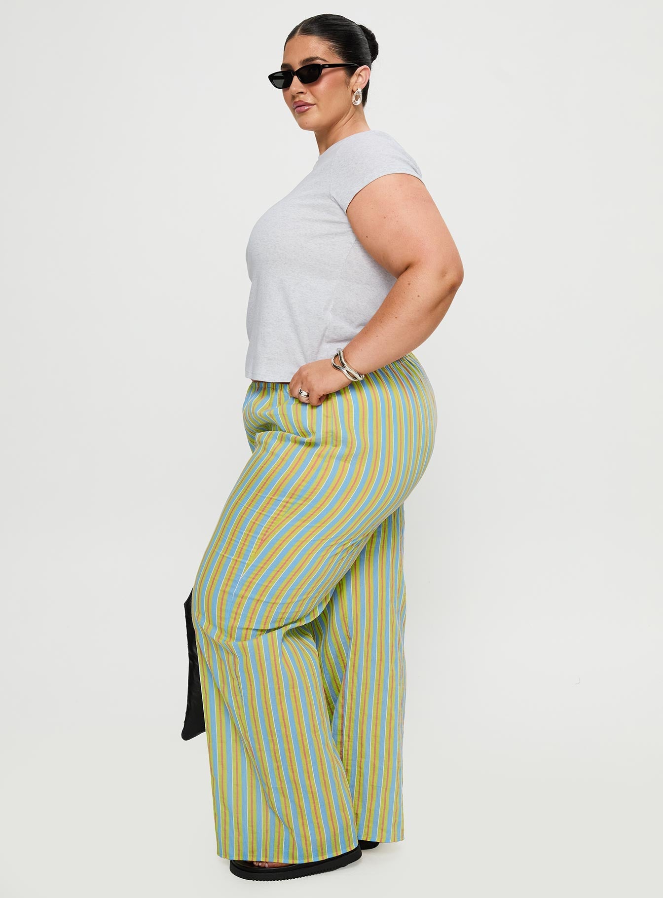 Limestone Pants Multi Curve