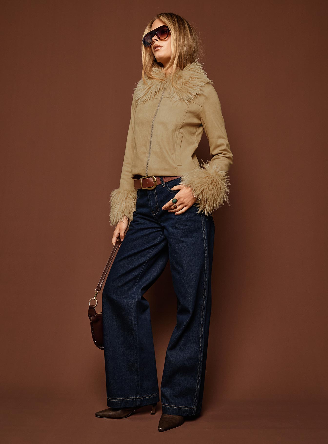 Jankins Baggy Jeans Dark Blue Wash